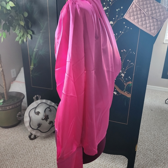 NEW Orange and Pink Shein blouse - Picture 7 of 11